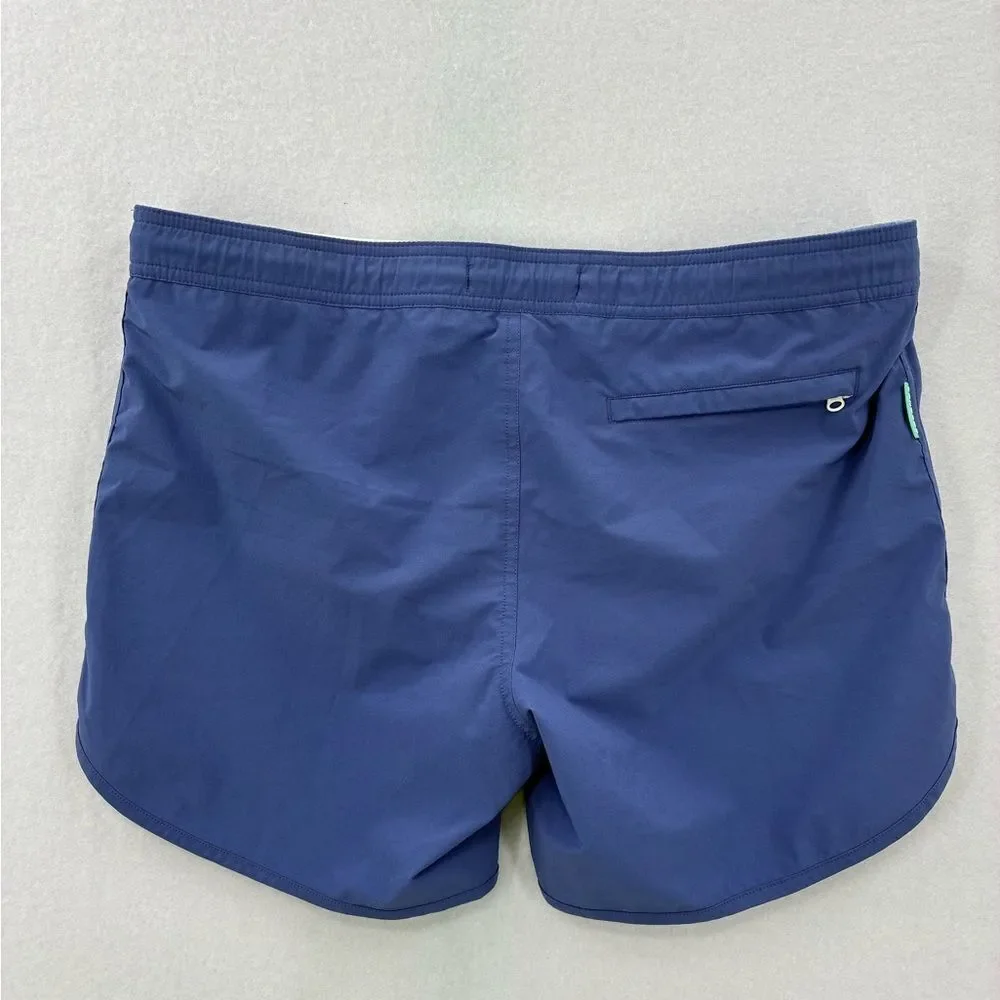 3For$20BonBons Blue Swim Shorts with Parrot Embroidery size XS